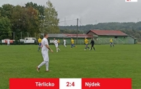 FK Těrlicko 2022 : TJ Sokol Nýdek 2:4 (0:2)
