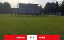FK Real Lískovec : TJ Sokol Nýdek 5:3 (2:1)